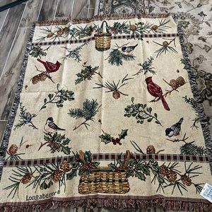 Small lightweight Longaberger throw